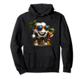 Funny Hawaii Soccer Ball Hawaiian Hoodie - Custom Art Print Men Women - T-Shirt, Sweatshirt, Hoodie