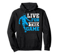 Soccer Live Game Player Athlete Hoodie - Minimalist Print Men Women - T-Shirt, Sweatshirt, Hoodie