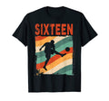 16Th Birthday Soccer 16 Years Old T-Shirt - Graphic Print Unisex - T-Shirt, Sweatshirt, Hoodie