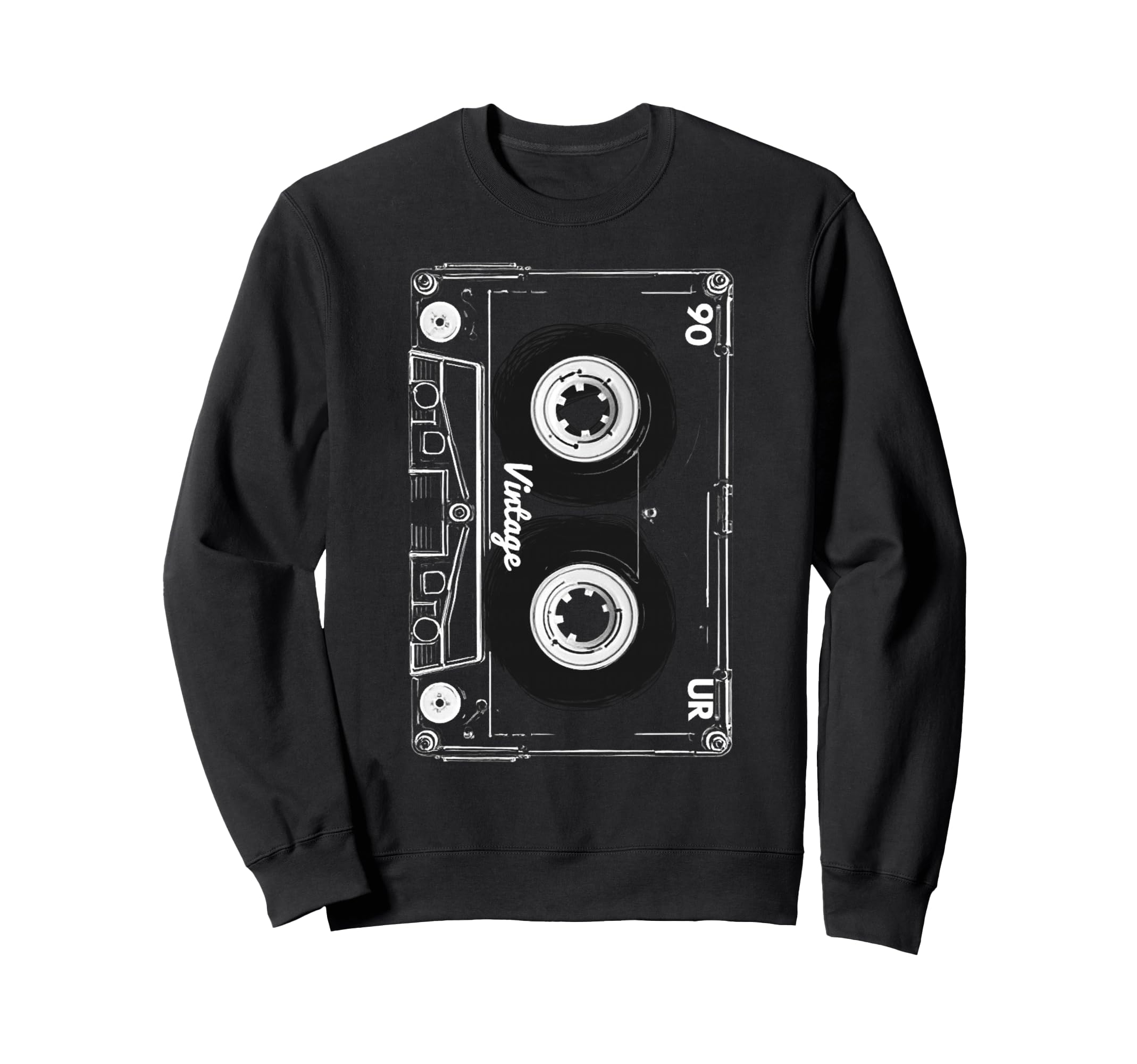 Cassette Tape 80S 90S Sweatshirt - Minimalist Print Unisex - T-Shirt, Sweatshirt, Hoodie