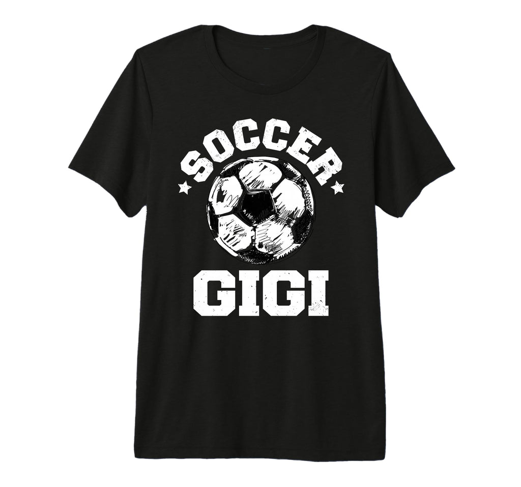 Soccer Gigi Soccer Ball Distressed Funny T-Shirt - Minimalist Print Unisex - T-Shirt, Sweatshirt, Hoodie