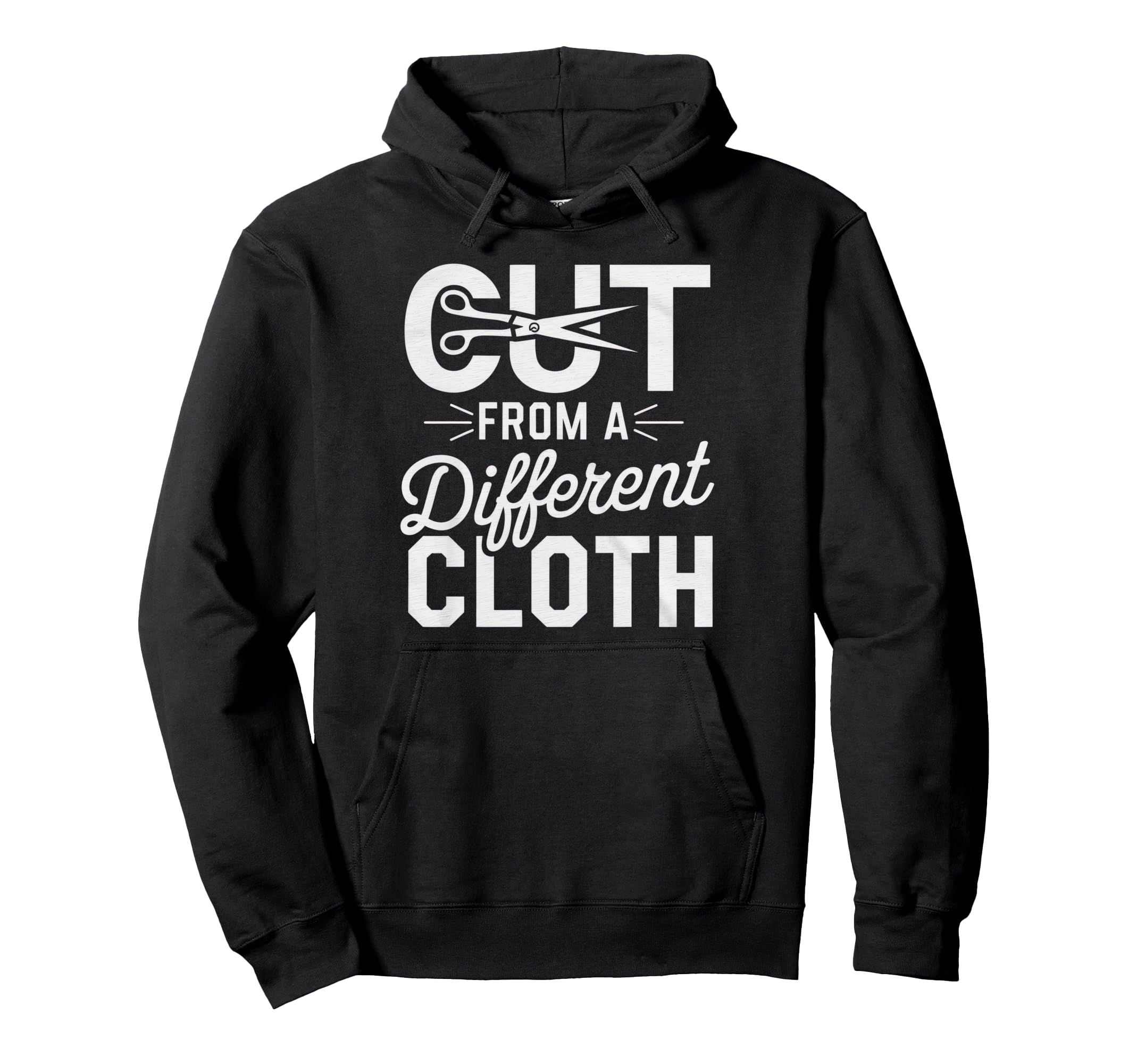 Cut From Different Cloth Urban Hip Hop Hoodie - Unique Graphic Unisex - T-Shirt, Sweatshirt, Hoodie