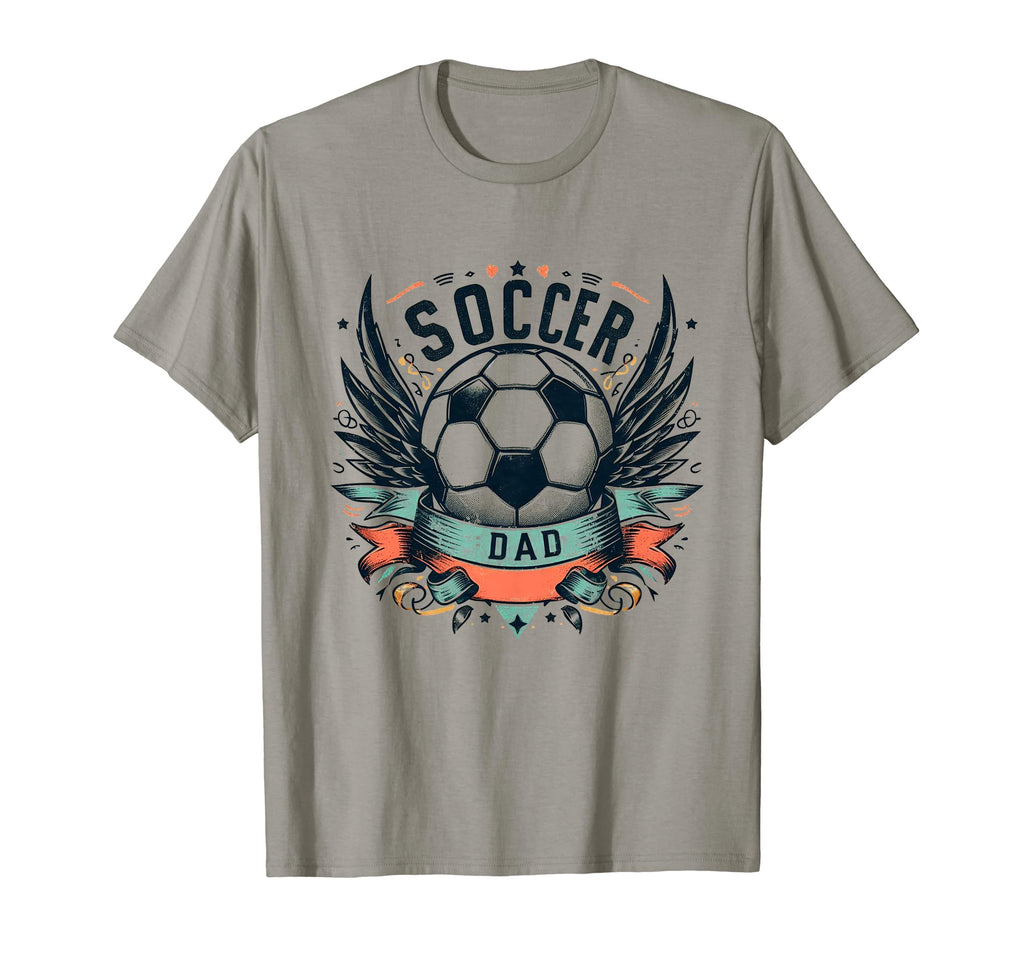 Soccer Dad Family Matching Dad Fathers Day T-Shirt - Graphic Print Unisex - T-Shirt, Sweatshirt, Hoodie