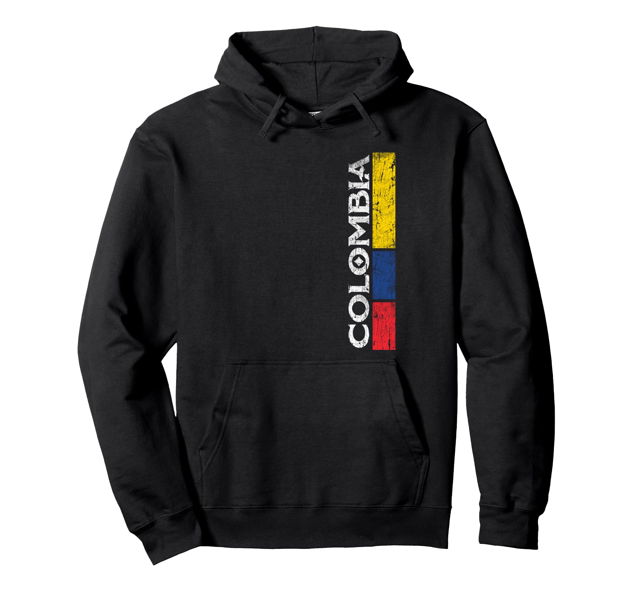 Colombia National Soccer Team Pride Flag Hoodie - Trendy Graphic Men Women - T-Shirt, Sweatshirt, Hoodie