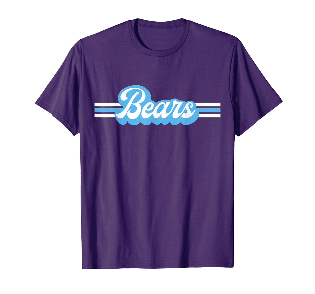 Bears Mascot School Spirit Bear Sports T-Shirt - Graphic Print Unisex - T-Shirt, Sweatshirt, Hoodie