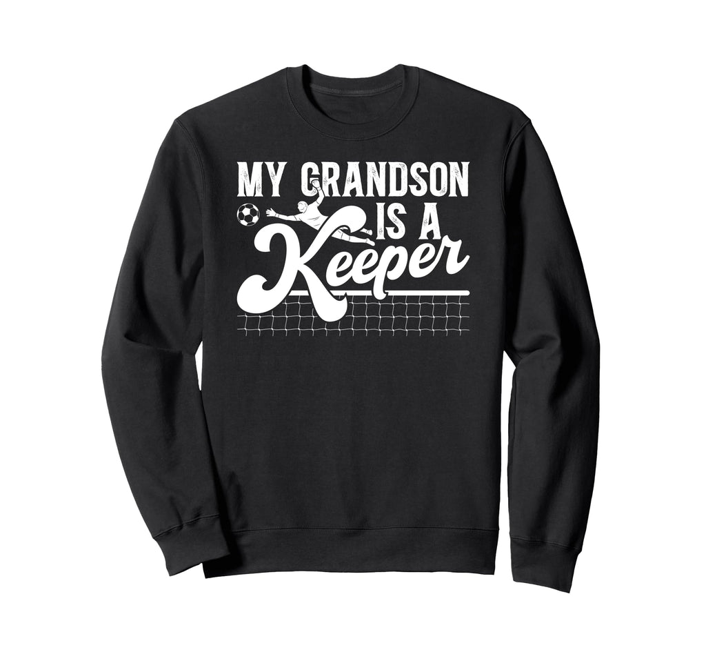 Proud Soccer Keeper Papa Soccer Sweatshirt - Aesthetic Graphic for Adults - T-Shirt, Sweatshirt, Hoodie