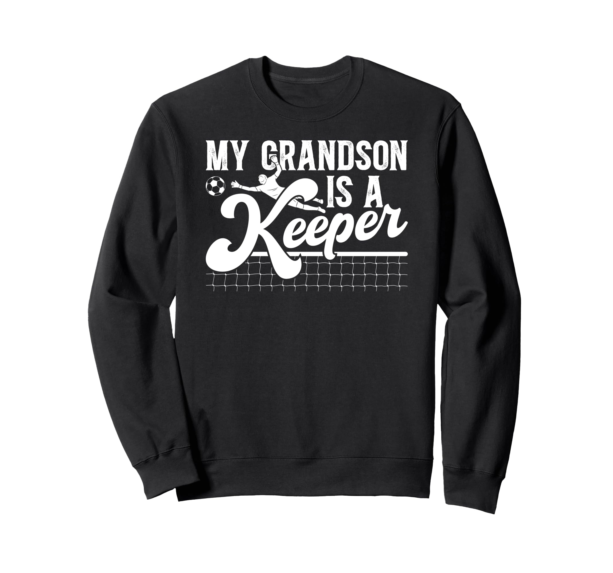 Proud Soccer Keeper Papa Soccer Sweatshirt - Aesthetic Graphic for Adults - T-Shirt, Sweatshirt, Hoodie