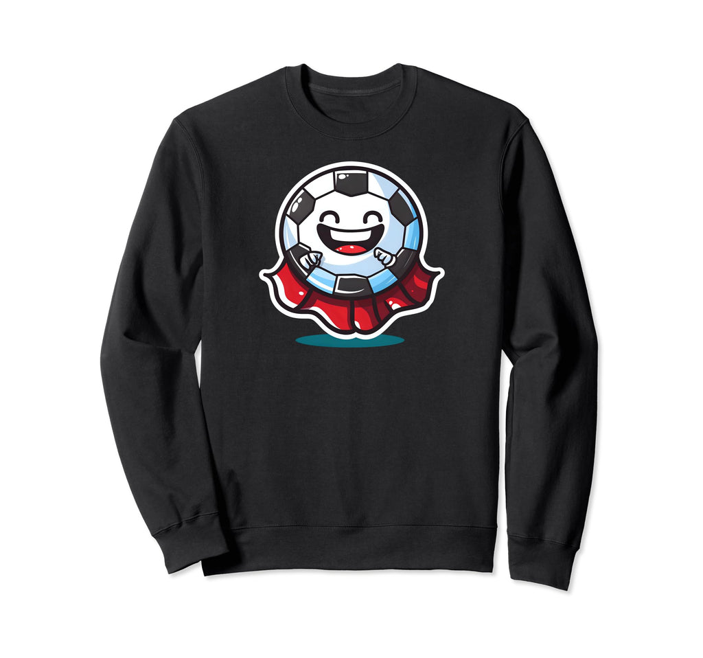Soccer Ball Cape Soccer Coach Sweatshirt - Minimalist Print Unisex - T-Shirt, Sweatshirt, Hoodie