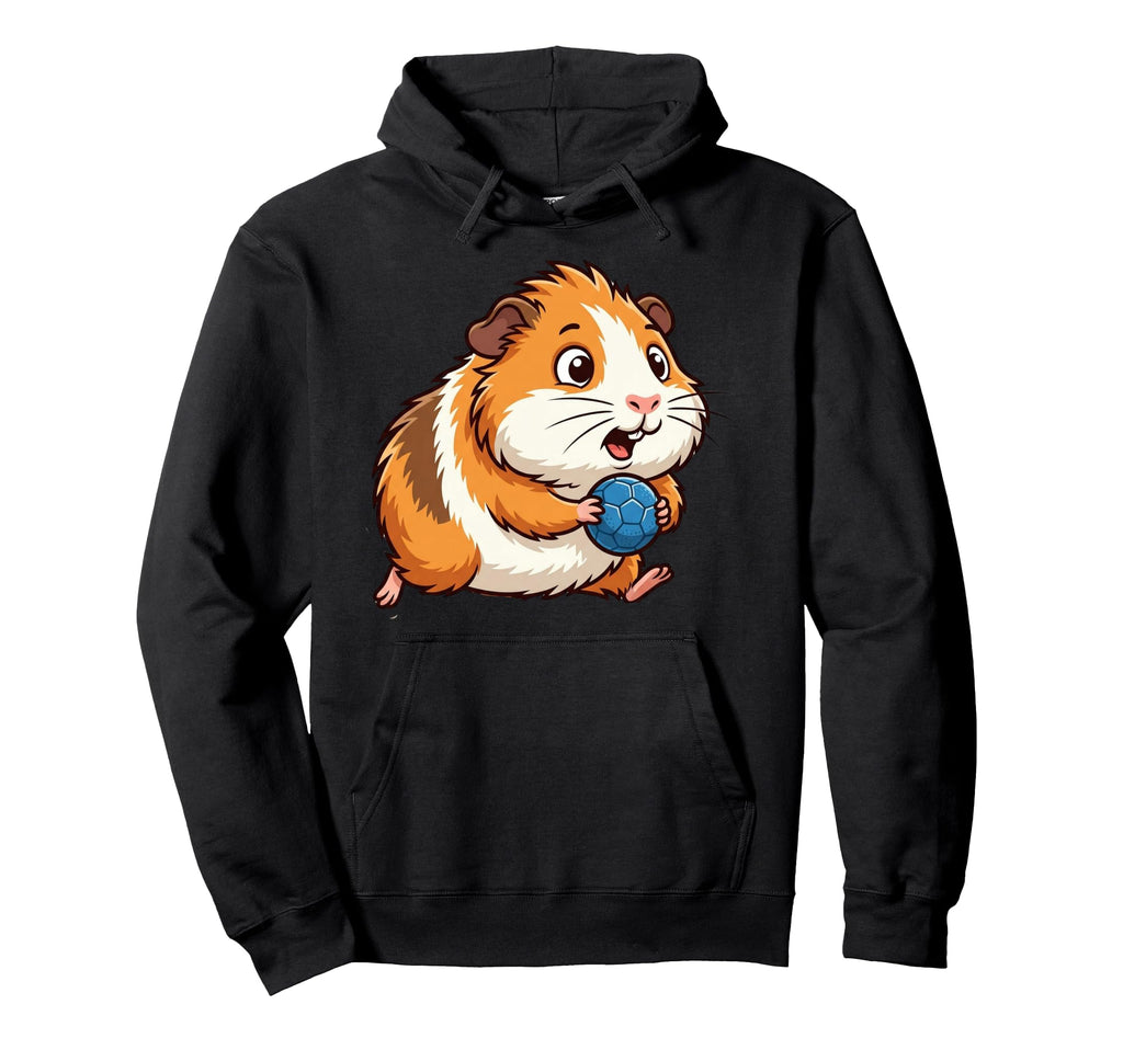 Guinea Pig Soccer Player Kawaii Hoodie - Aesthetic Graphic for Adults - T-Shirt, Sweatshirt, Hoodie
