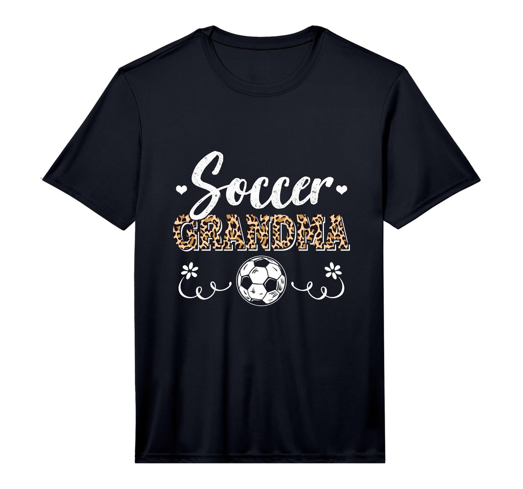 Mens Funny Soccer Grandma Leopard T-Shirt - Aesthetic Graphic Unisex - T-Shirt, Sweatshirt, Hoodie