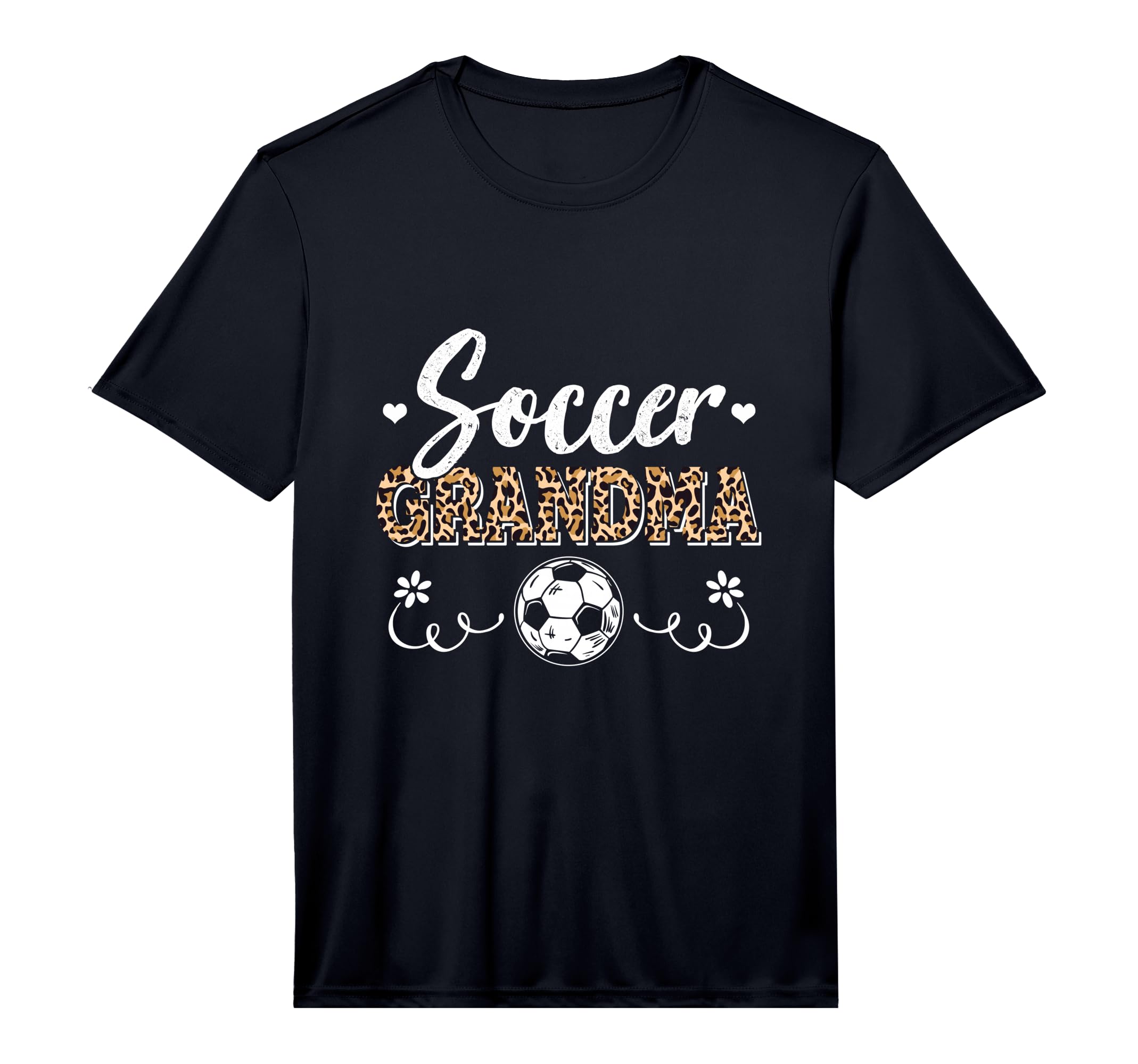 Mens Funny Soccer Grandma Leopard T-Shirt - Aesthetic Graphic Unisex - T-Shirt, Sweatshirt, Hoodie