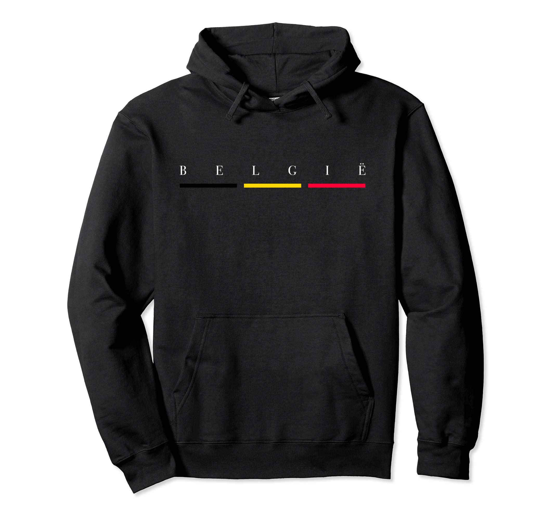 Belgium Flag Belgian Pride Soccer Hoodie - Casual Everyday Wear Men Women - T-Shirt, Sweatshirt, Hoodie