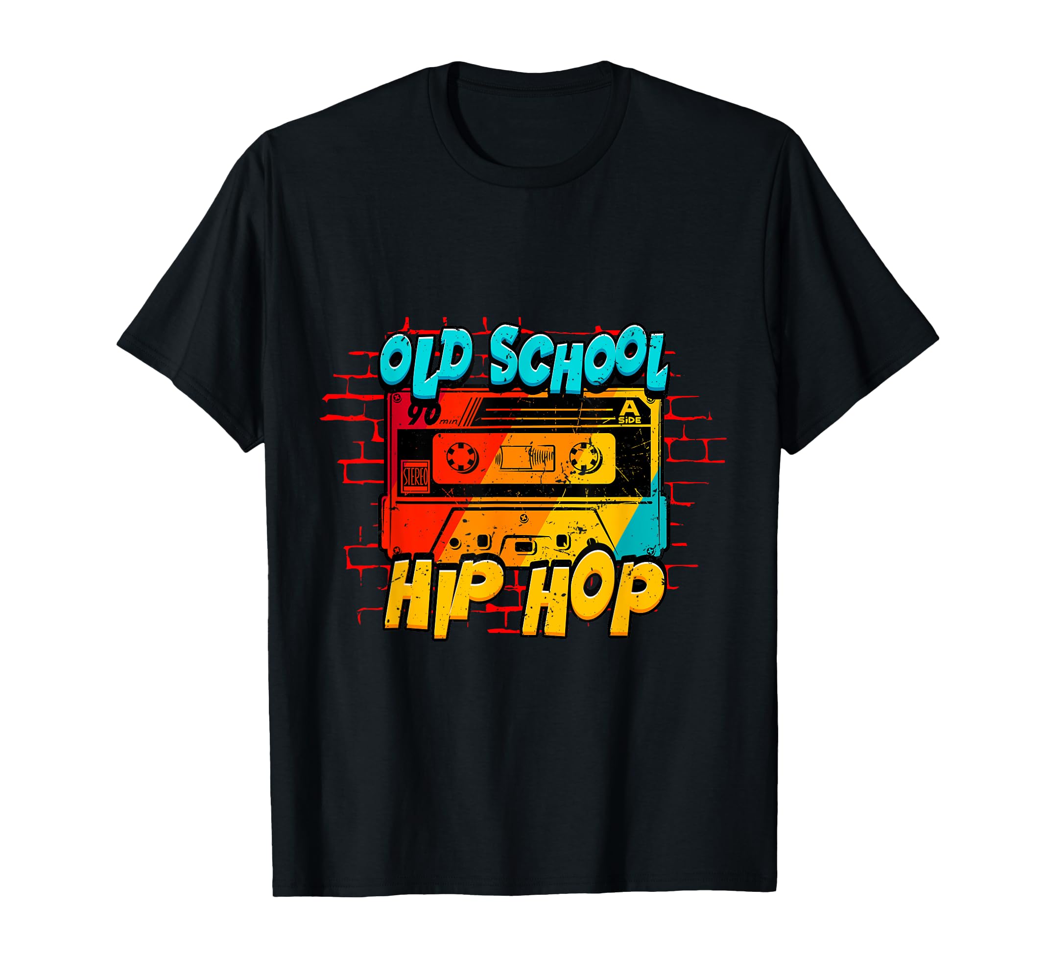 Old School Hip Hop Music Boombox T-Shirt - Minimalist Print for Adults - T-Shirt, Sweatshirt, Hoodie