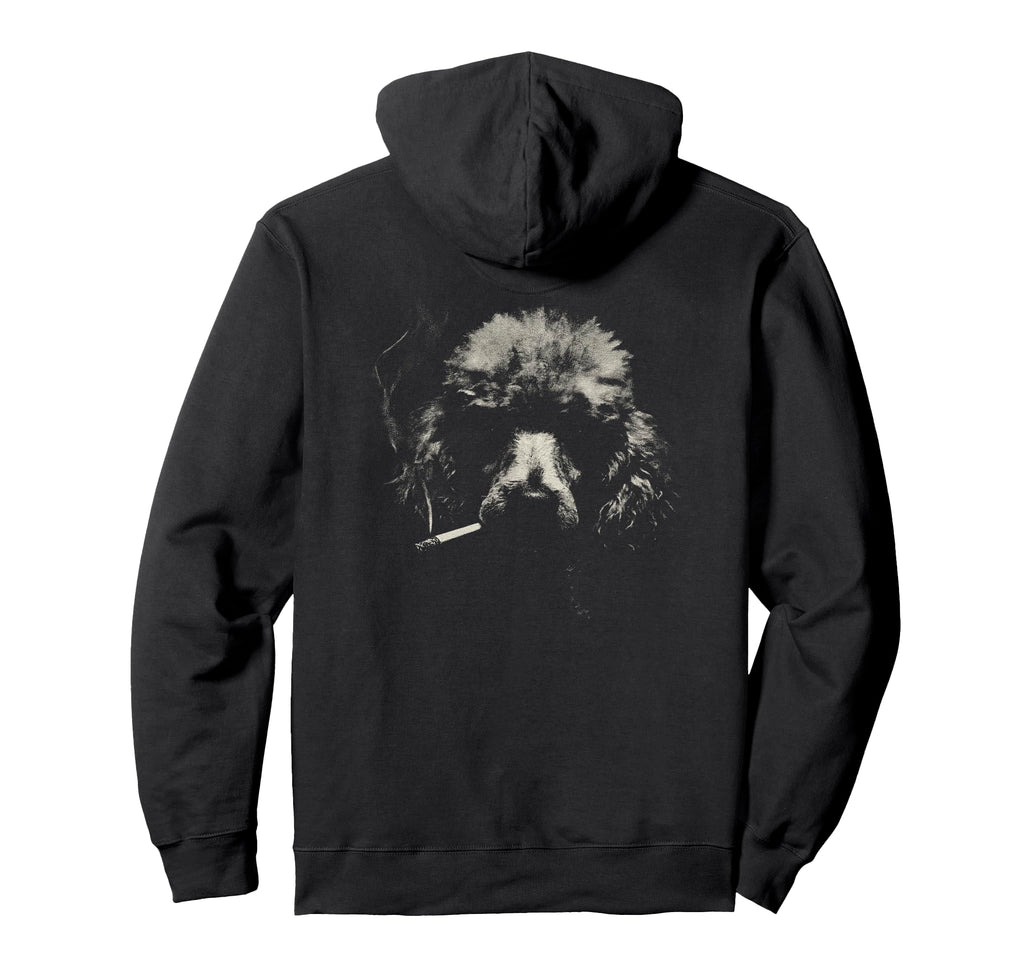 Poodle Smoking Cigarette Grunge Meme 90S Hoodie - Streetwear Style Unisex - T-Shirt, Sweatshirt, Hoodie