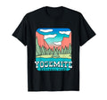 Yosemite National Park Souvenir Mountain T-Shirt - Trendy Graphic Unisex - T-Shirt, Sweatshirt, Hoodie