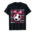 Soccer Player Team Coach Coquette Bow T-Shirt - Streetwear Style Men Women - T-Shirt, Sweatshirt, Hoodie