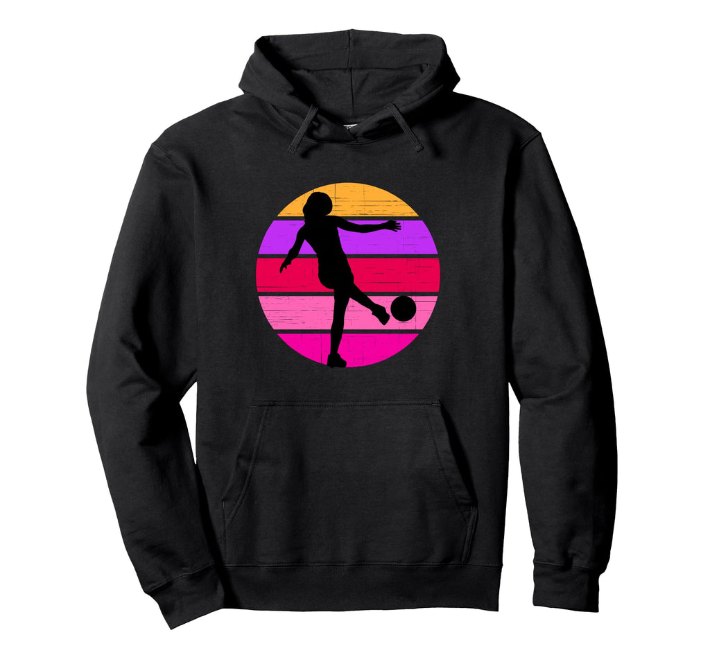 Soccer Womens Soccer Player Hoodie - Custom Art Print for Adults - T-Shirt, Sweatshirt, Hoodie