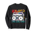 Old School Hip Hop Culture 80S 90S Sweatshirt - Minimalist Print Unisex - T-Shirt, Sweatshirt, Hoodie