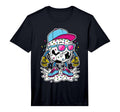 Soccer Ball Melting Ice Cream Drip T-Shirt - Streetwear Style Men Women - T-Shirt, Sweatshirt, Hoodie