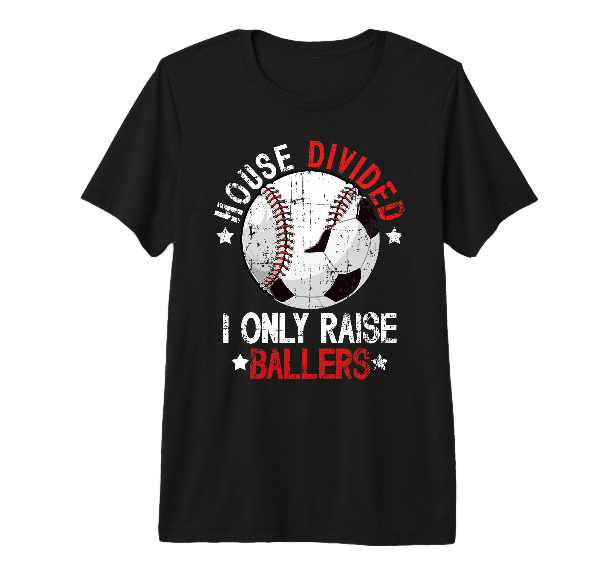 Mens House Divided I Only Raise T-Shirt - Novelty Apparel for Adults - T-Shirt, Sweatshirt, Hoodie