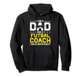 Dad Futsal Coach Always Right Funny Hoodie - Trendy Graphic for Adults - T-Shirt, Sweatshirt, Hoodie