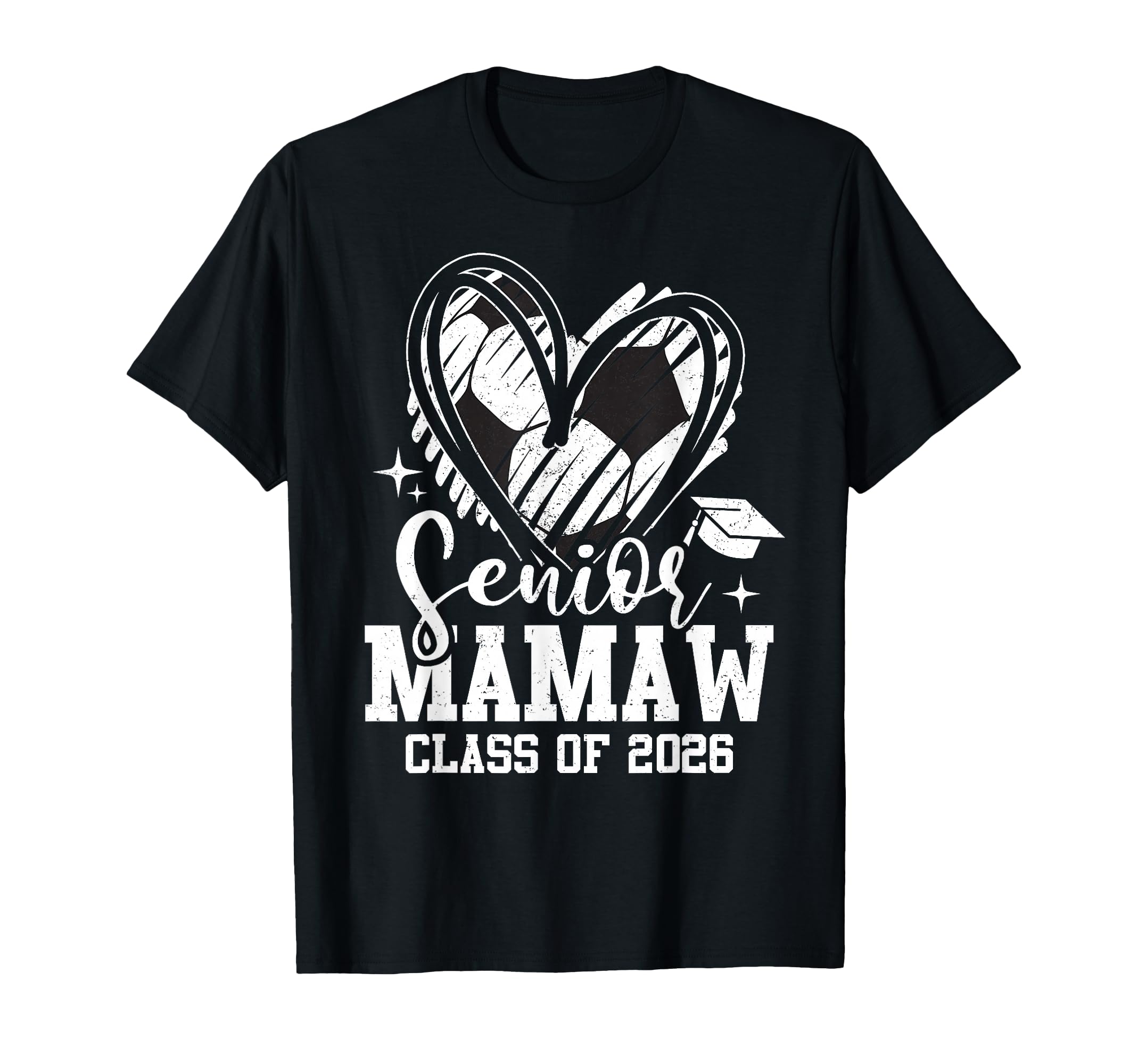 Senior Mamaw Class 2026 Soccer T-Shirt - Fun Novelty Design for Adults - T-Shirt, Sweatshirt, Hoodie