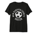 New Hanover County Soccer Distressed T-Shirt - Unique Graphic Men Women - T-Shirt, Sweatshirt, Hoodie