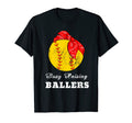 Busy Raising Ballers Funny Baseball T-Shirt - Custom Art Print Unisex - T-Shirt, Sweatshirt, Hoodie
