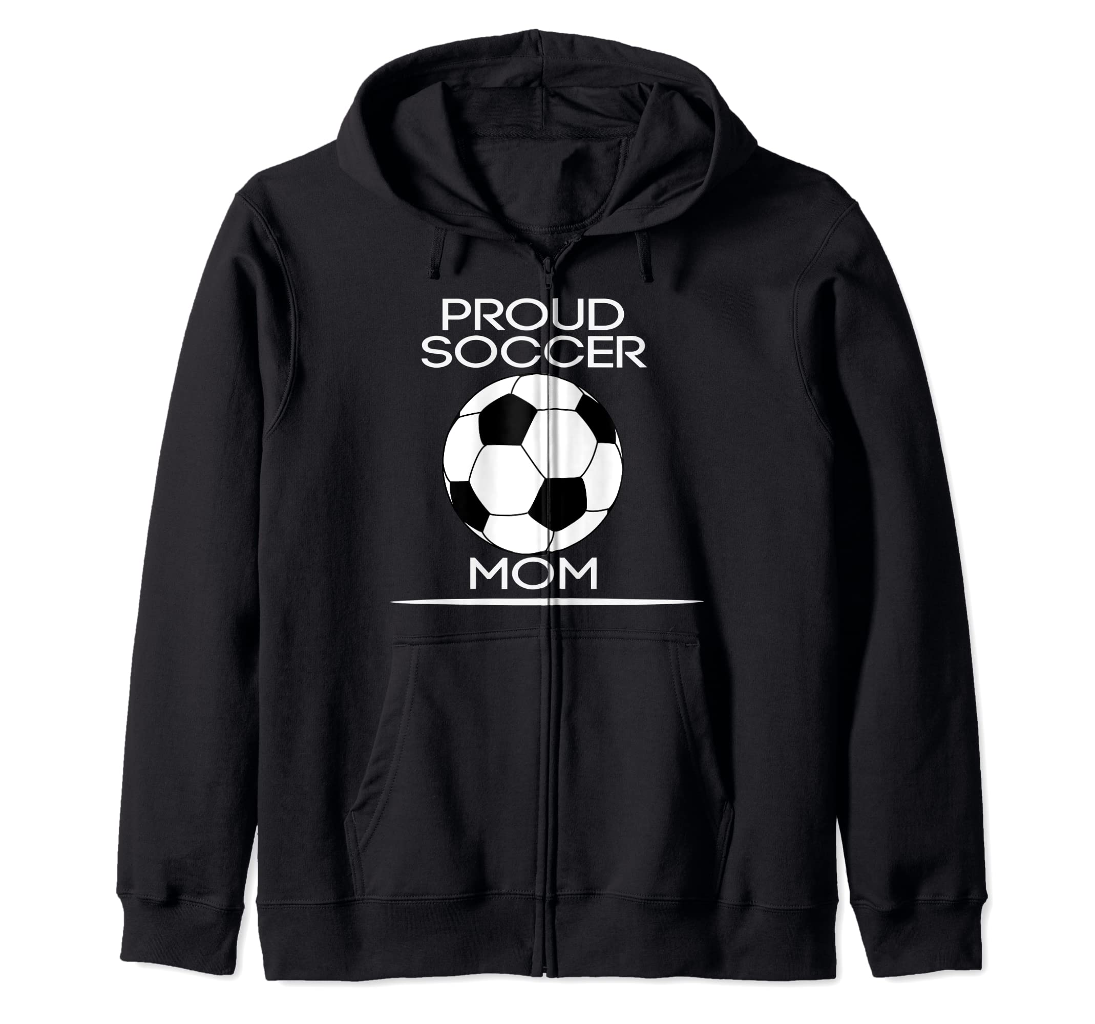 Proud Soccer Mom Mother Ball Play Sports T-Shirt - Minimalist Print Unisex - T-Shirt, Sweatshirt, Hoodie