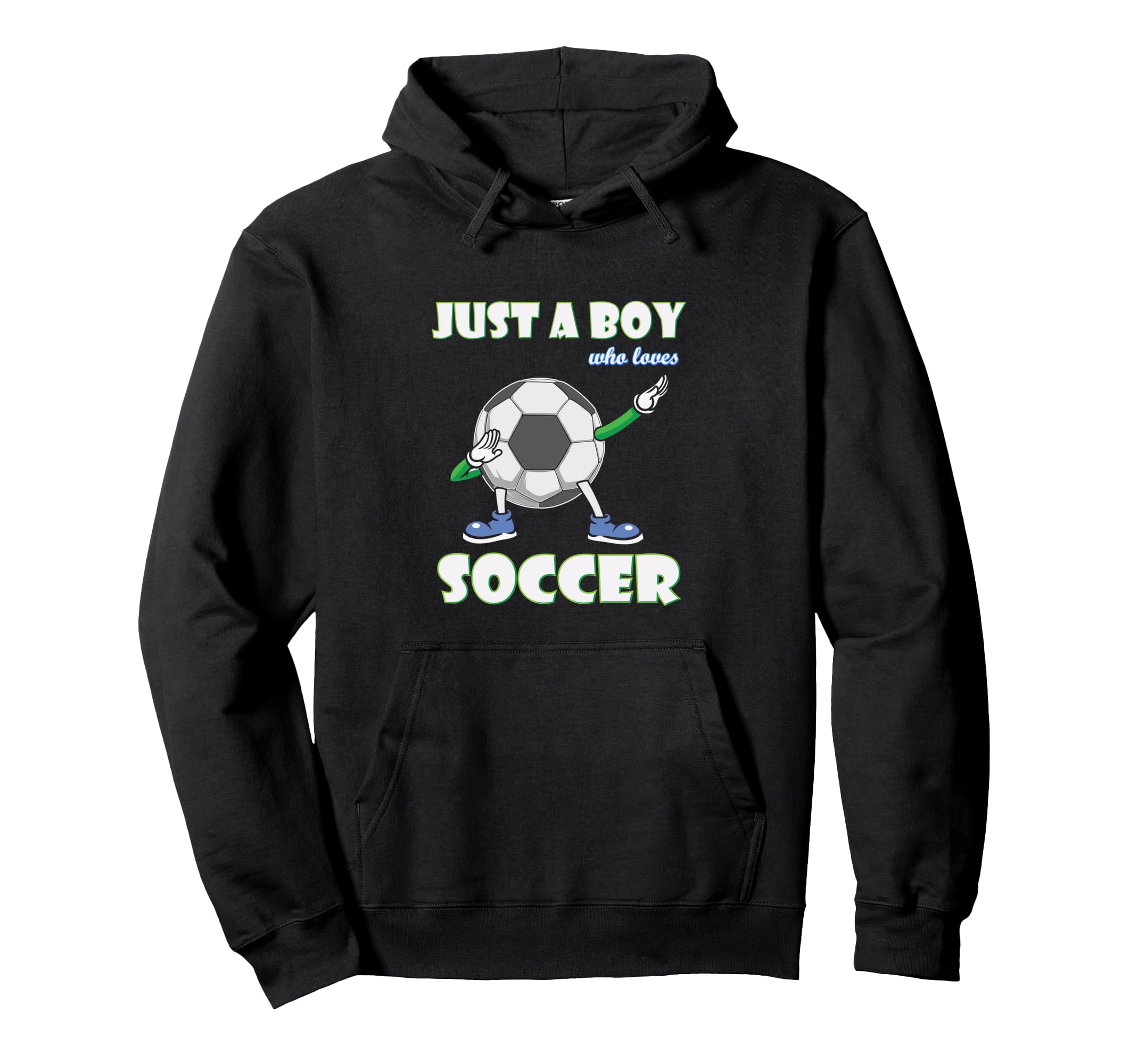 Just Who Loves Soccer Football Hoodie - Trendy Graphic Unisex - T-Shirt, Sweatshirt, Hoodie