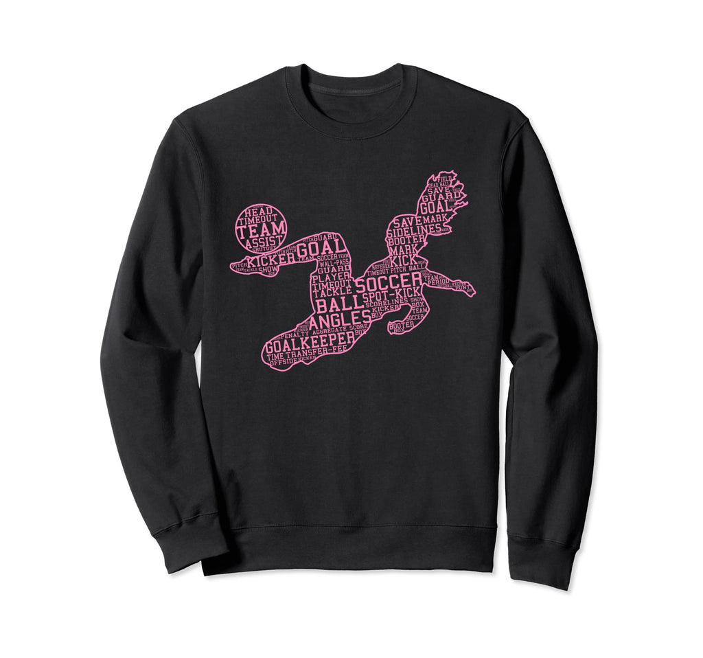 Striker Soccer Shirts Sayings Sweatshirt - Custom Art Print for Adults - T-Shirt, Sweatshirt, Hoodie