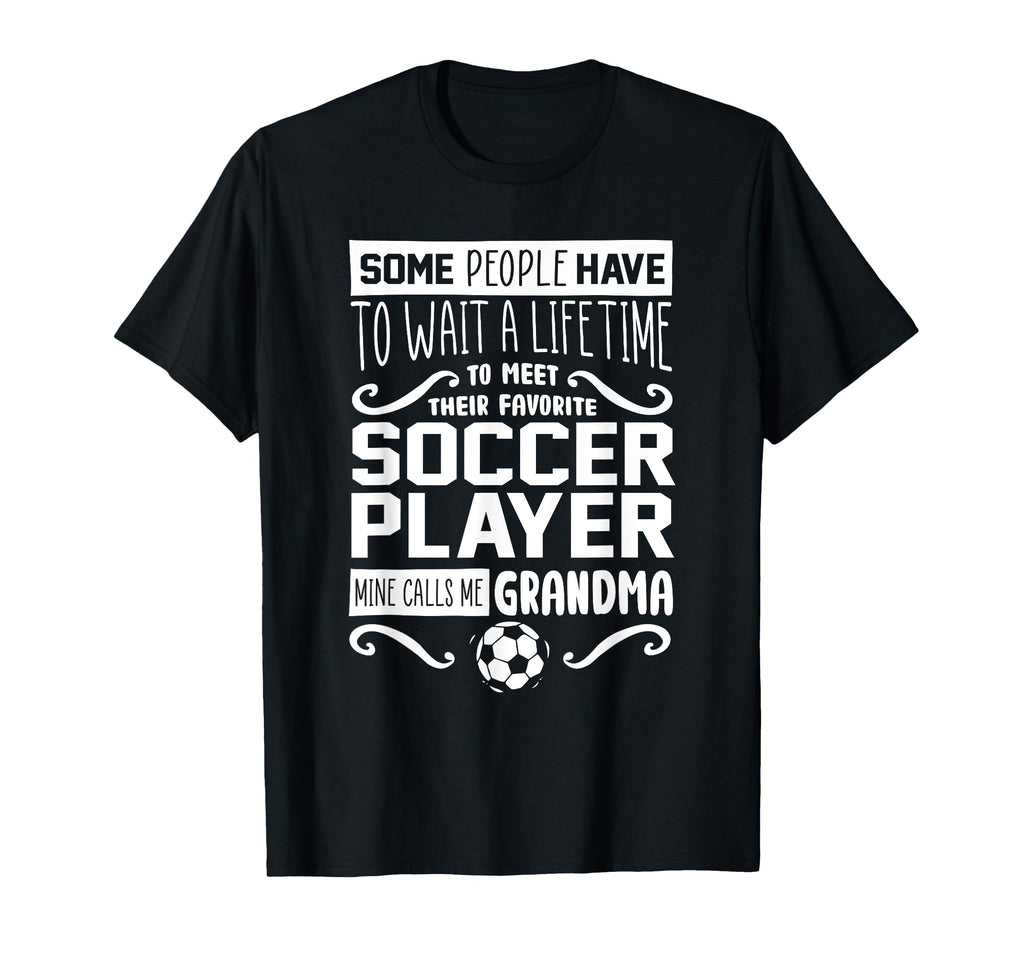 Soccer Player Grandma Grandmother T-Shirt - Minimalist Print for Adults - T-Shirt, Sweatshirt, Hoodie