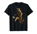 Cheetah Soccer Football T-Shirt - Novelty Apparel Unisex - T-Shirt, Sweatshirt, Hoodie