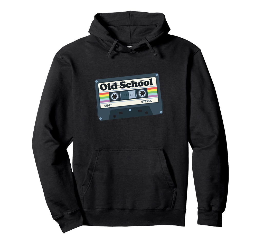 Old School Mixtape Hoodie - Unique Graphic for Adults - T-Shirt, Sweatshirt, Hoodie