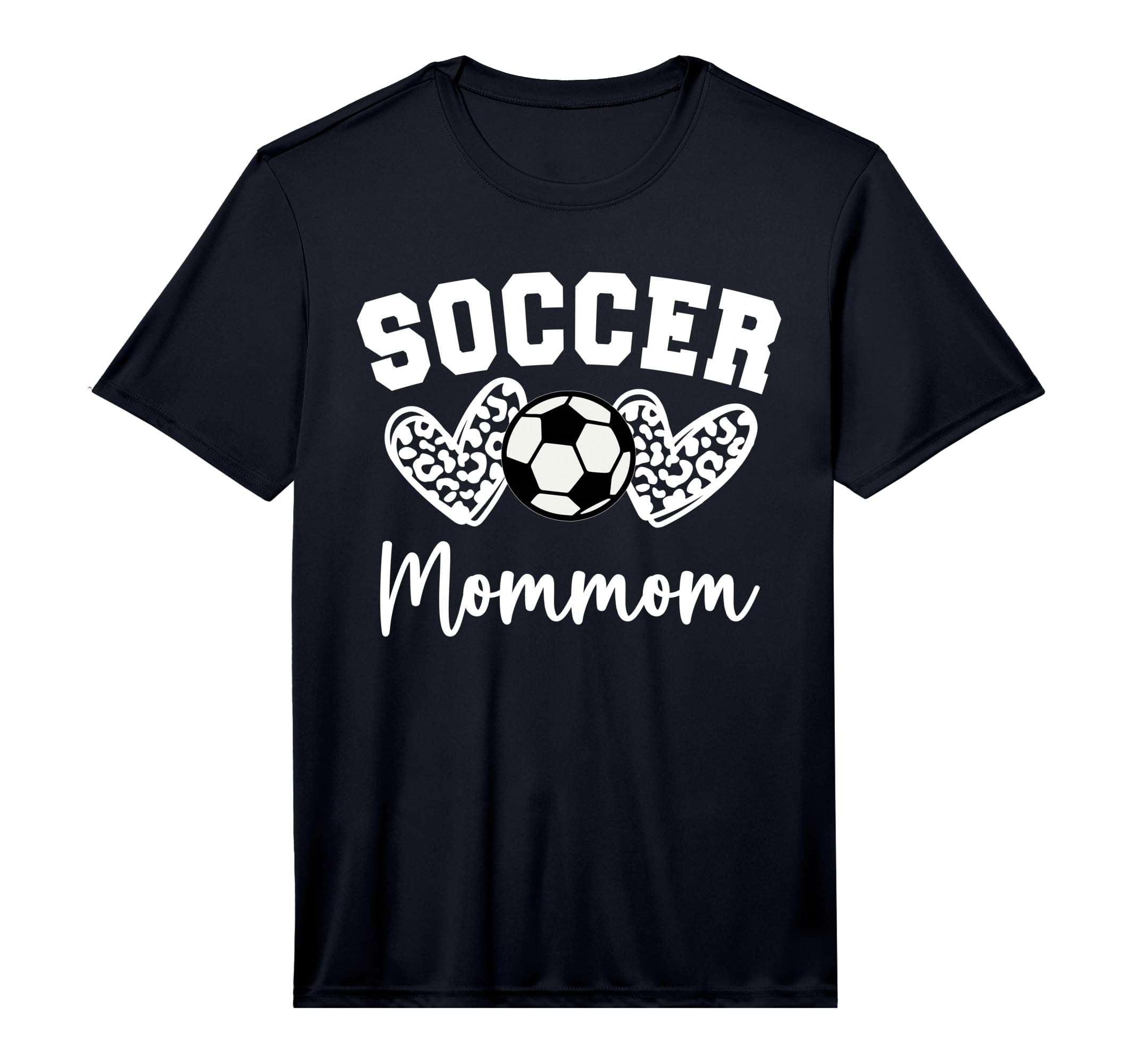 Soccer Mommom Matching Family Soccer T-Shirt - Custom Art Print for Adults - T-Shirt, Sweatshirt, Hoodie