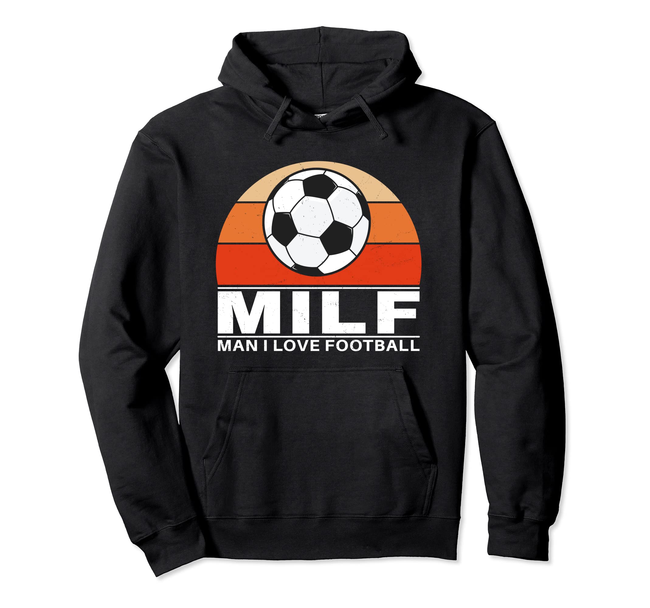 Milf I Love Football Hoodie - Graphic Print Unisex - T-Shirt, Sweatshirt, Hoodie