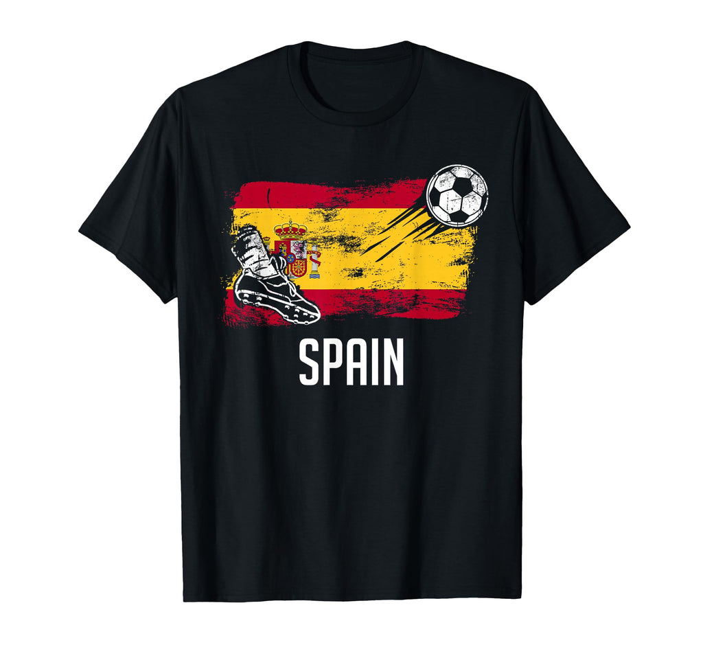 Spain Flag Spanish Soccer Flag Spanish T-Shirt - Streetwear Style Unisex - T-Shirt, Sweatshirt, Hoodie
