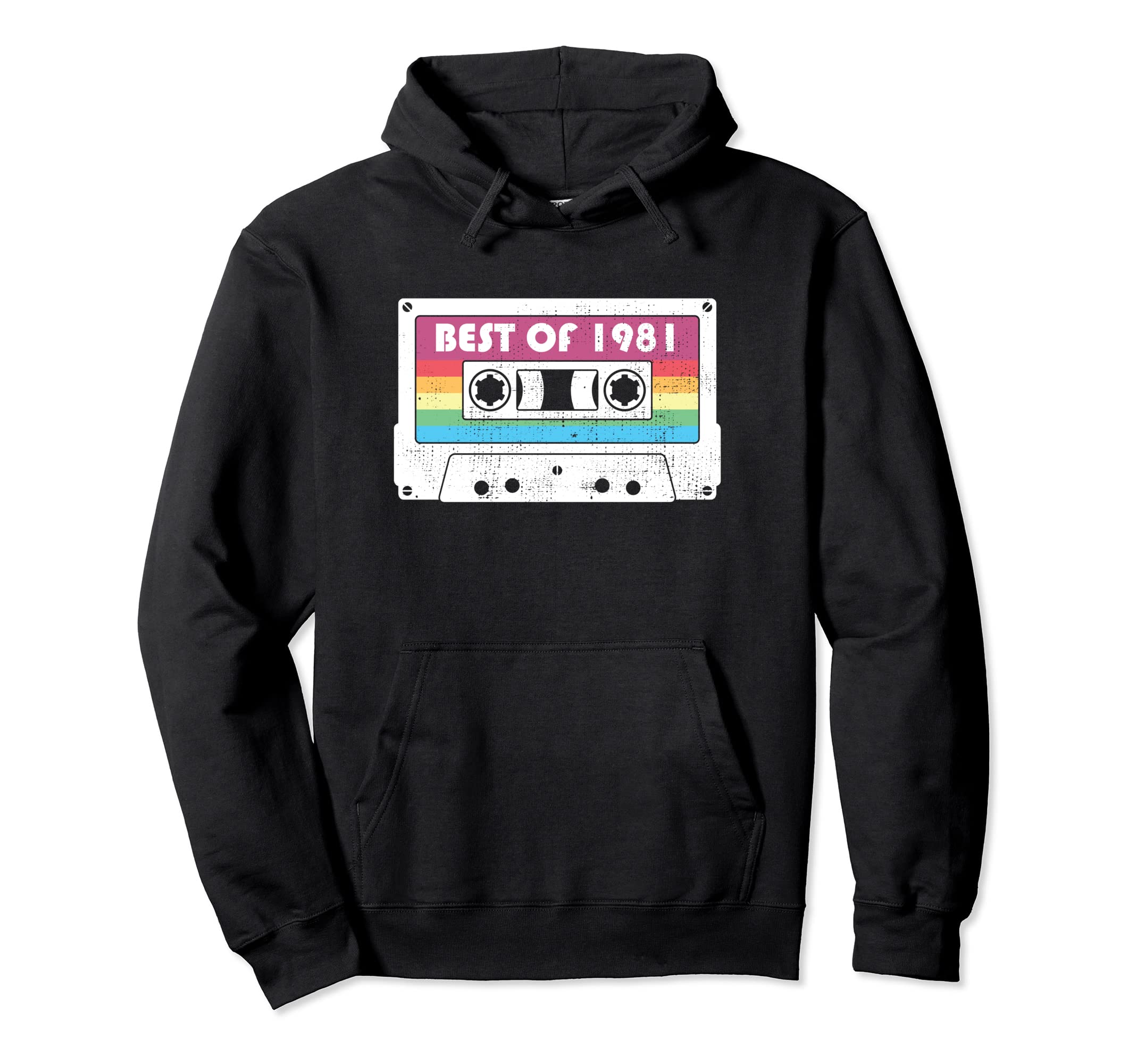 Best 1981 41 Years Old Birthday Mix Hoodie - Streetwear Style for Adults - T-Shirt, Sweatshirt, Hoodie
