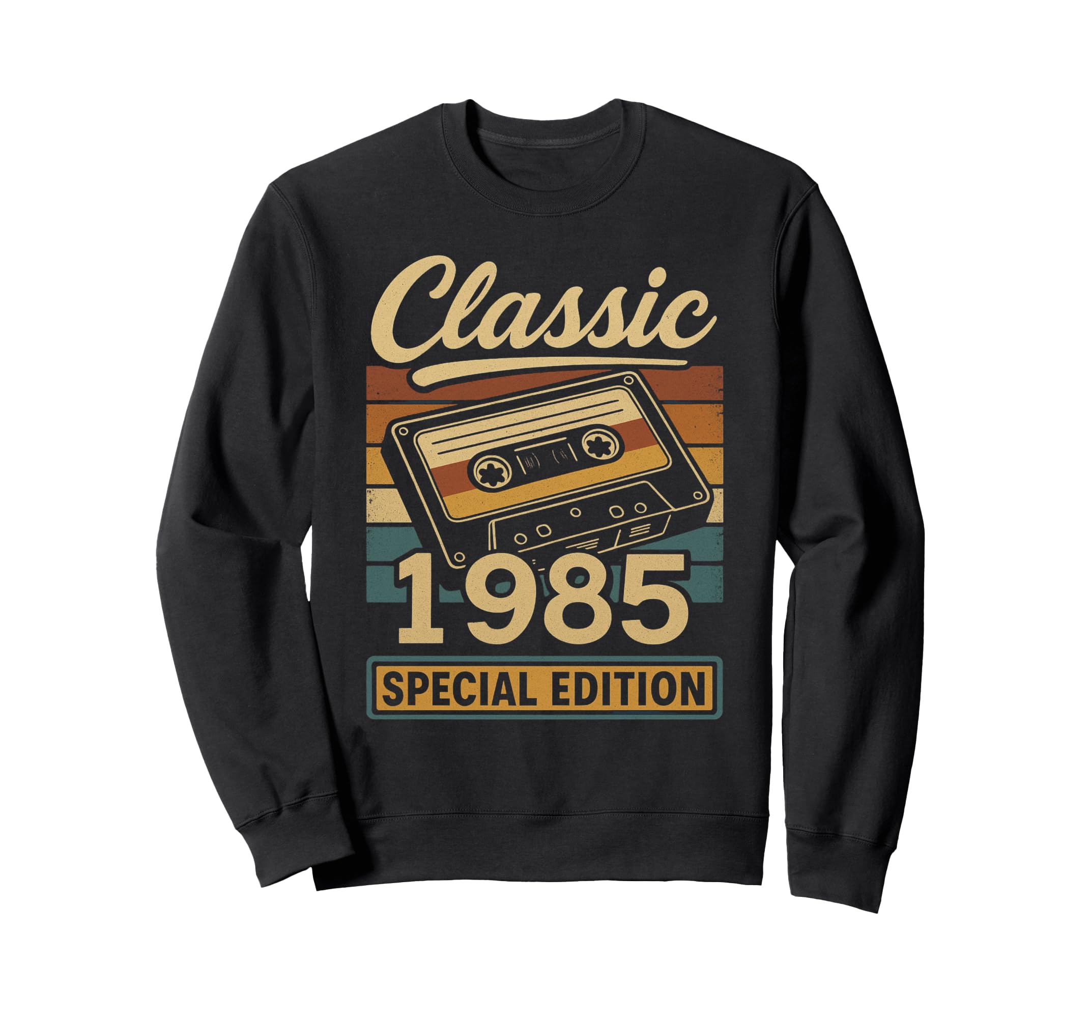 1985 Cassette Tape Special Sweatshirt - Trendy Graphic Unisex - T-Shirt, Sweatshirt, Hoodie