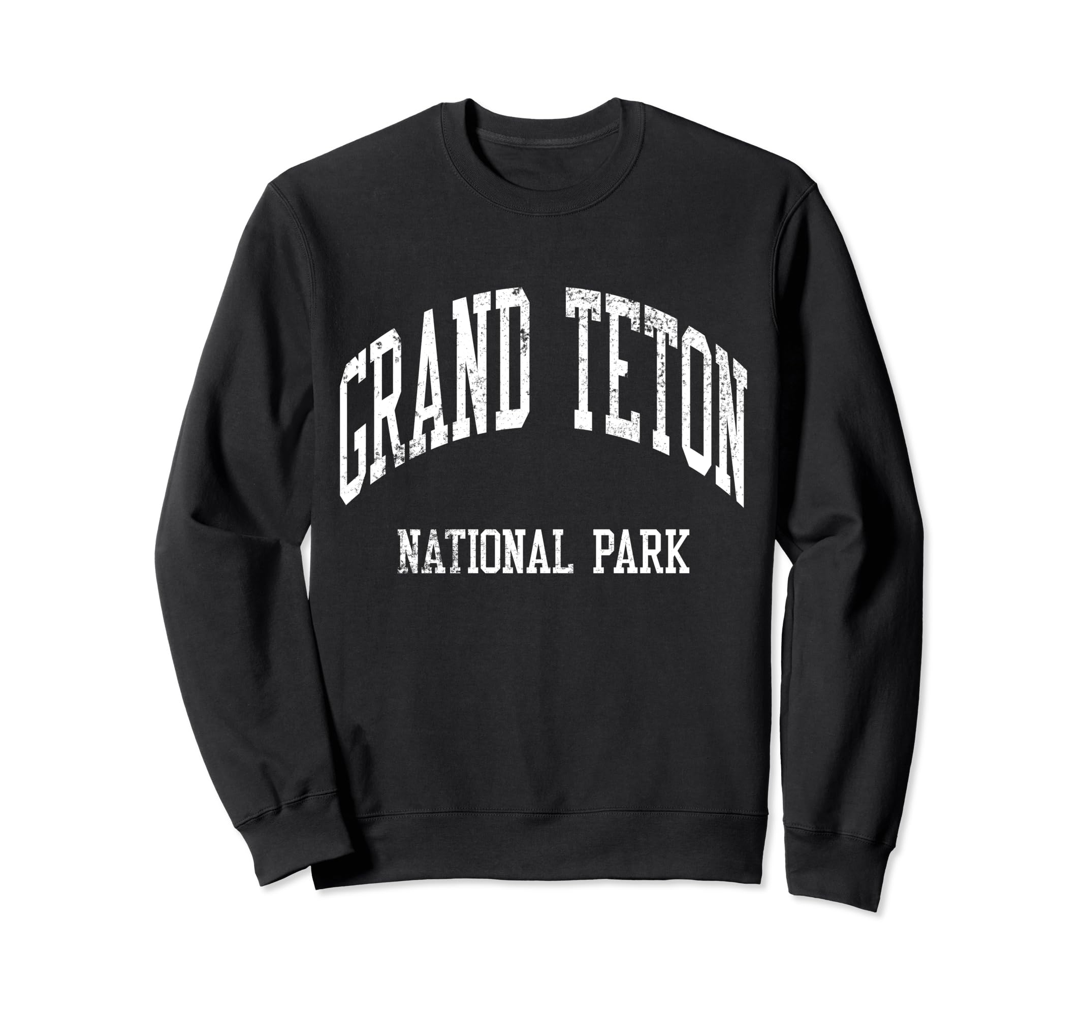 Grand Teton National Park 70S College Sweatshirt - Custom Art Print Unisex - T-Shirt, Sweatshirt, Hoodie