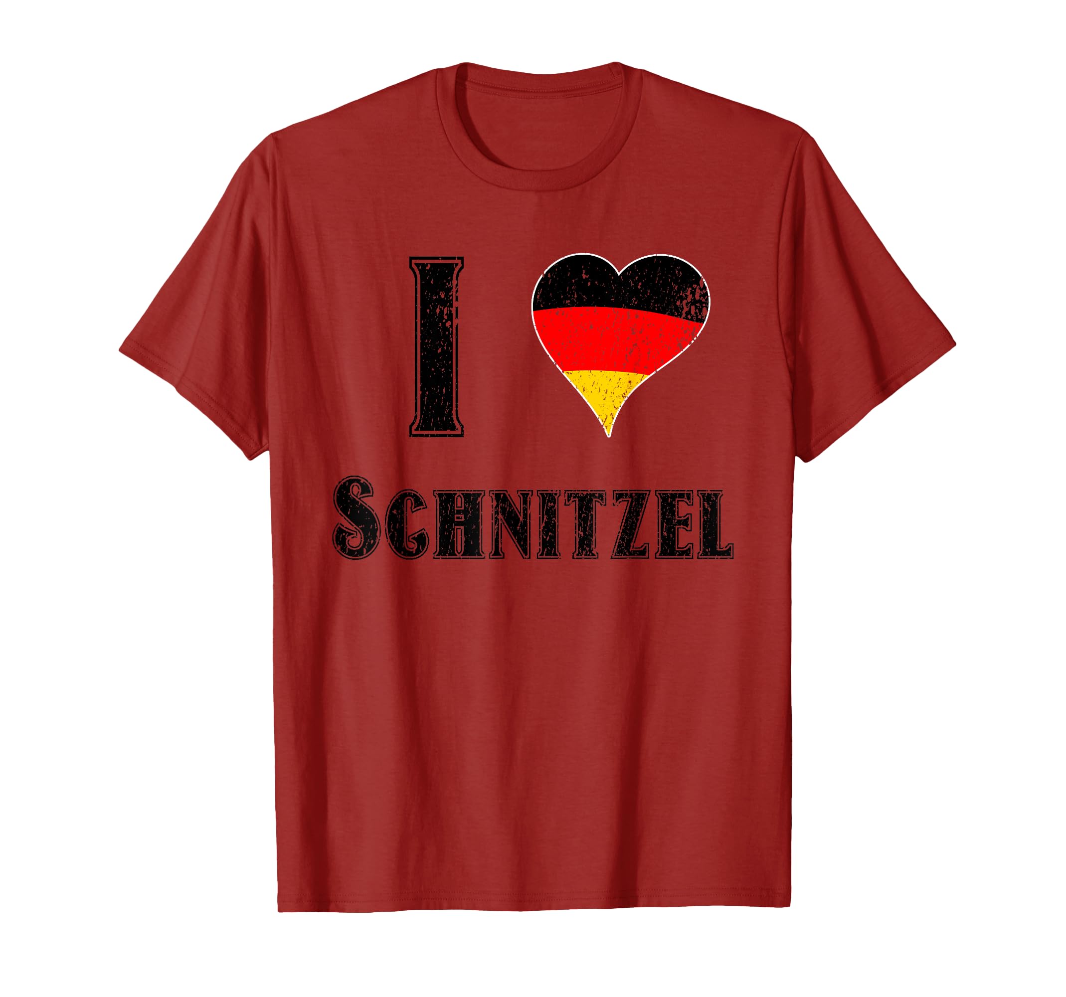 I Love Schnitzel German Bbq Cutlet Gift T-Shirt - Streetwear Style Unisex - T-Shirt, Sweatshirt, Hoodie