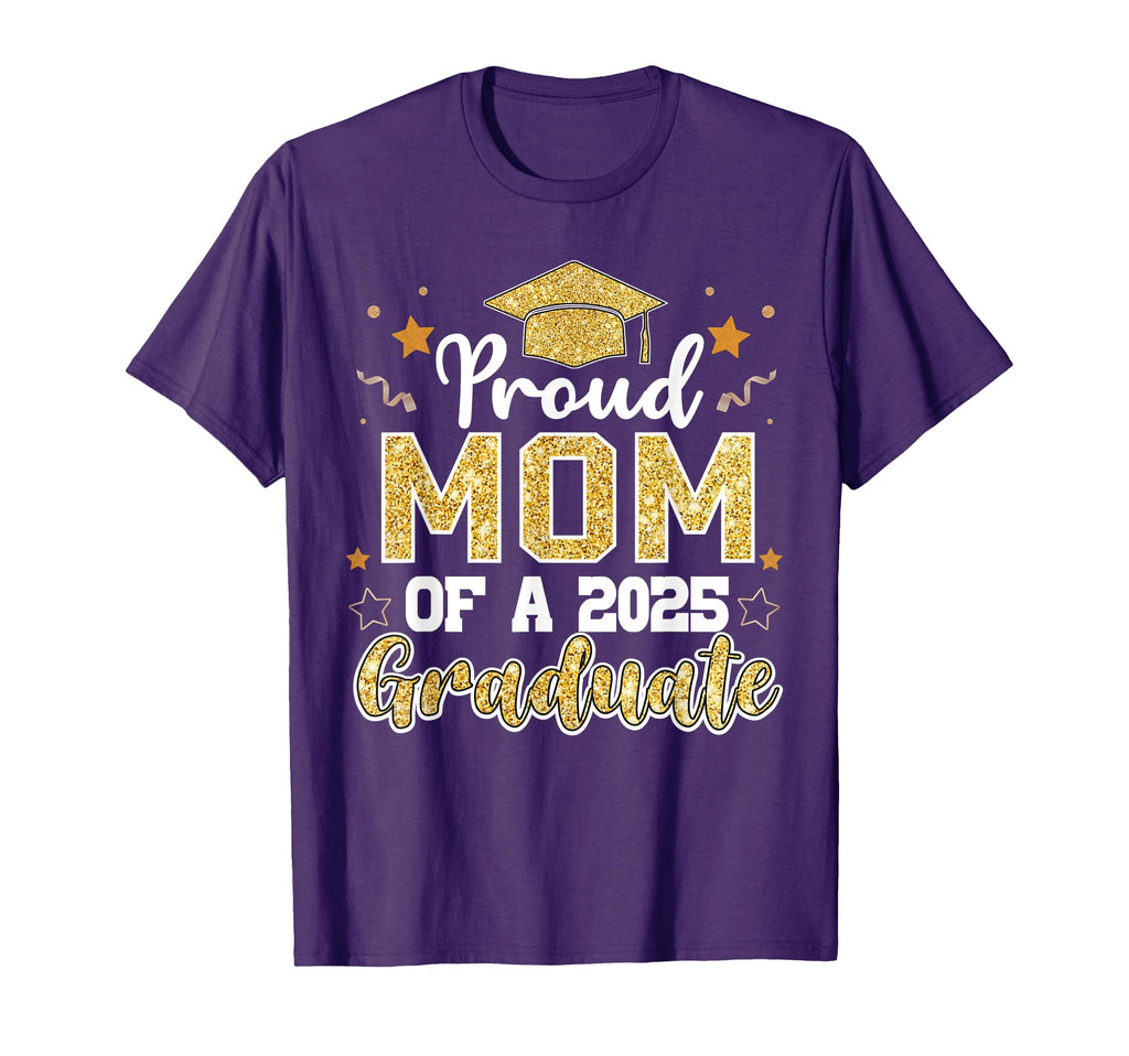 Mom Senior 2025 Proud Mom Class 2025 T-Shirt - Graphic Print Unisex - T-Shirt, Sweatshirt, Hoodie
