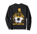 Happy New Year 2026 Soccer Party Hat Sweatshirt - Aesthetic Graphic Unisex - T-Shirt, Sweatshirt, Hoodie