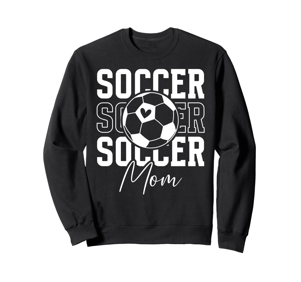 Soccer Mom Soccer Player Mom Sweatshirt - Minimalist Print Men Women - T-Shirt, Sweatshirt, Hoodie
