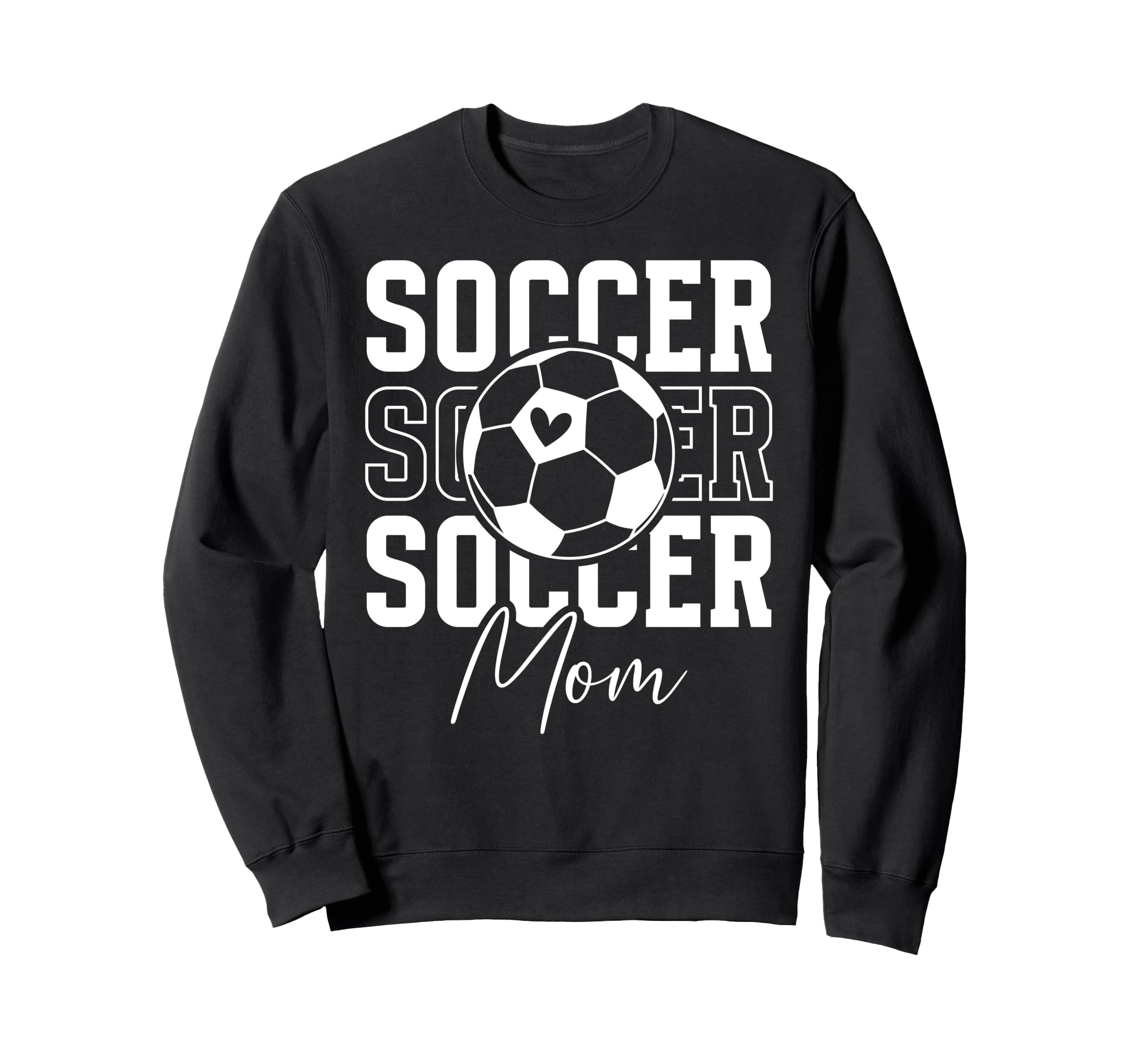 Soccer Mom Soccer Player Mom Sweatshirt - Minimalist Print Men Women - T-Shirt, Sweatshirt, Hoodie