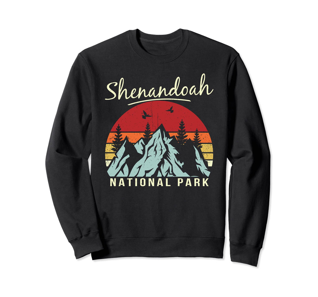 Hiking Camping Shenandoah Sweatshirt - Custom Art Print for Adults - T-Shirt, Sweatshirt, Hoodie