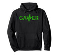 Gamer Heartbeat Video Games Gaming Hoodie - Minimalist Print for Adults - T-Shirt, Sweatshirt, Hoodie