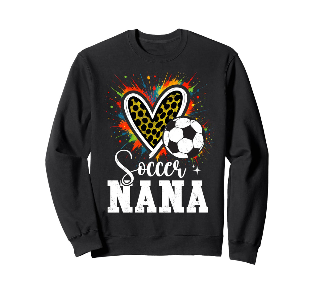 My Favorite Soccer Ball Grandma Leopard T-Shirt - Graphic Print Unisex - T-Shirt, Sweatshirt, Hoodie