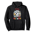 Tis Season Soccer Ghost Funny Halloween Hoodie - Custom Art Print Men Women - T-Shirt, Sweatshirt, Hoodie