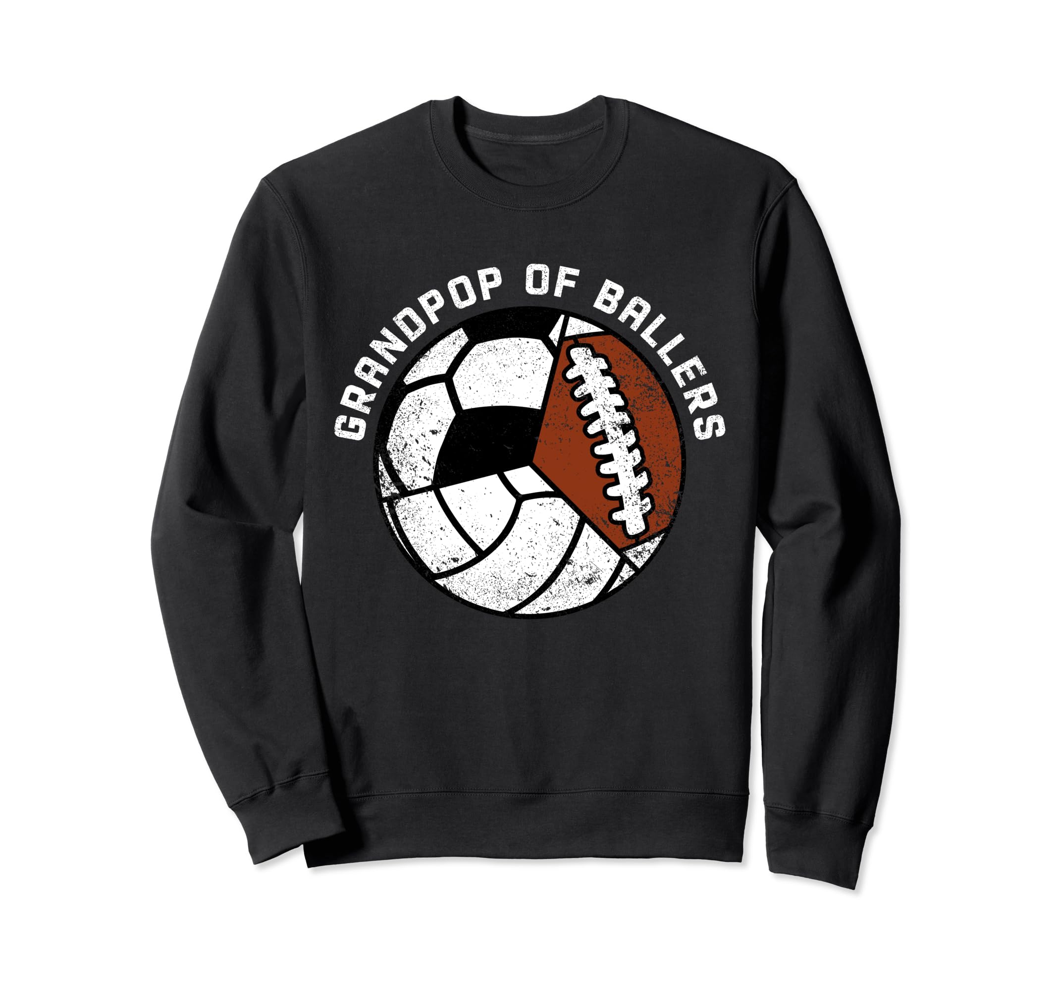Grandpop Ballers Funny Volleyball Sweatshirt - Novelty Apparel for Adults - T-Shirt, Sweatshirt, Hoodie